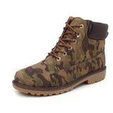 Gevoerde Herfst Winter Schoenen Martin Boots Army (maat 36-46)
