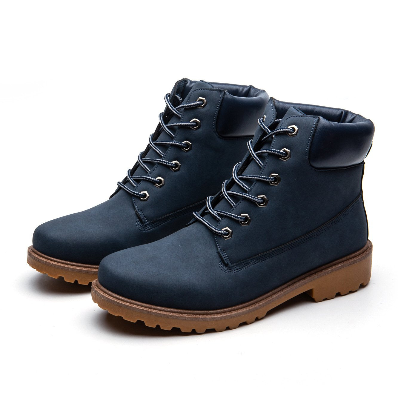 Herfst Winter Schoenen Martin Boots Donkerblauw (maat 39-46)